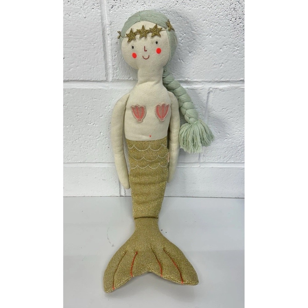 Organic Mermaid Doll 25" Knitted Sophie‎ by Meri Meri Limited Edition